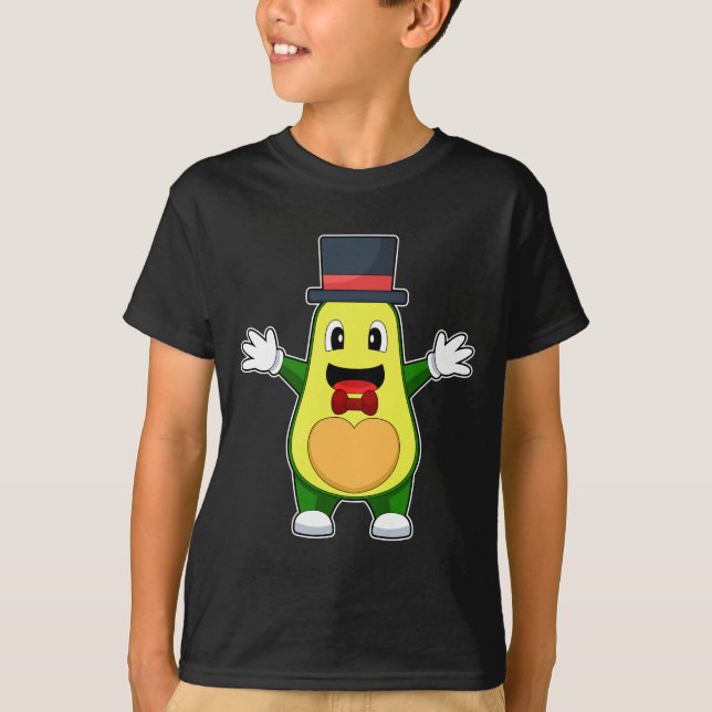 Avokado Brudgumme Hjärtbröllop T Shirt (Framsida)