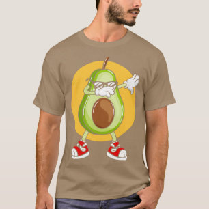 Avokado Coola med sunglass frukt lo T Shirt