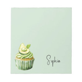 Avokado Cupcake Anteckningsblock
