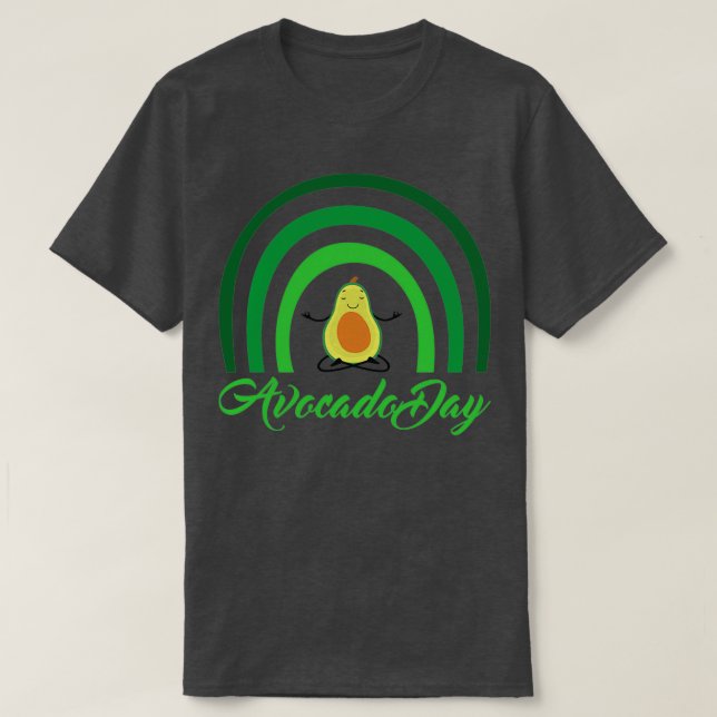 avokado dag t shirt (Design framsida)