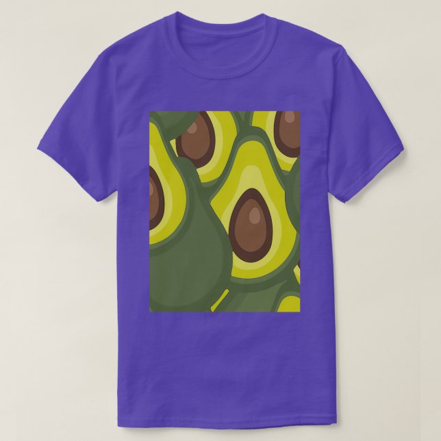 Avokado Delikat Fruits 4 T Shirt (Design framsida)