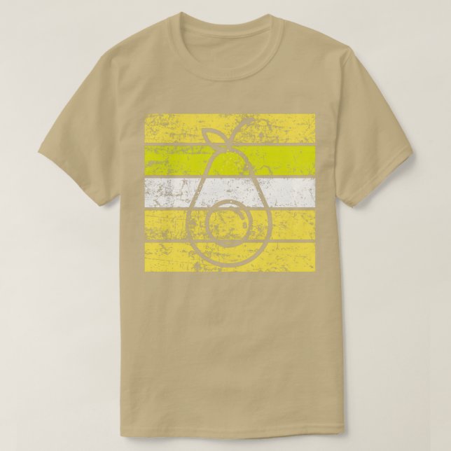 Avokado-design11 T Shirt (Design framsida)