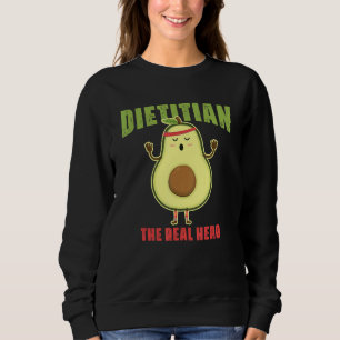 Avokado Dietist Riktig Hjälte Nutritionist Dietist T Shirt
