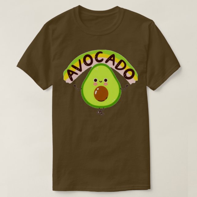 avokado dip 4 t shirt (Design framsida)