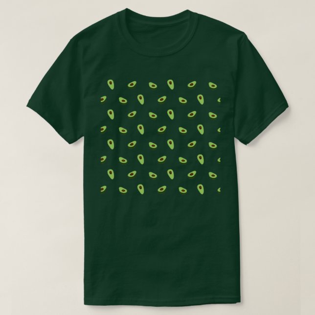 avokado-estetisk t shirt (Design framsida)