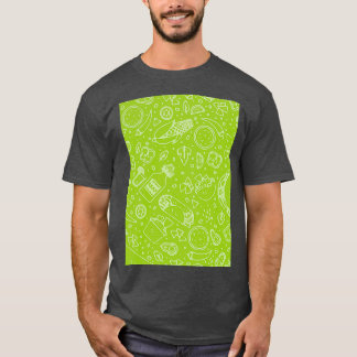 Avokado Exotic Tropik Illustration T Shirt