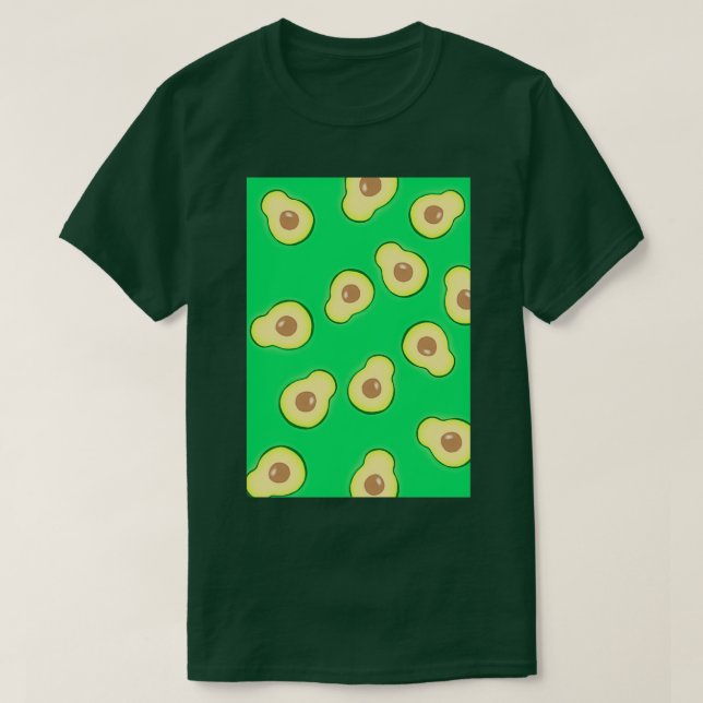 Avokado faller t shirt (Design framsida)