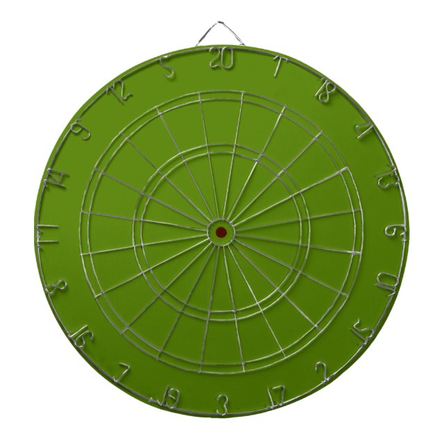 Avokado (färg i fast form) darttavla (Framsidan)