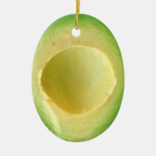 Avokado galen 4Owen Julgransprydnad Keramik