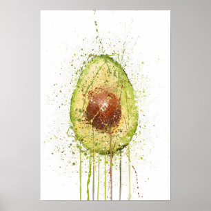 Avokado Grönsak Poster