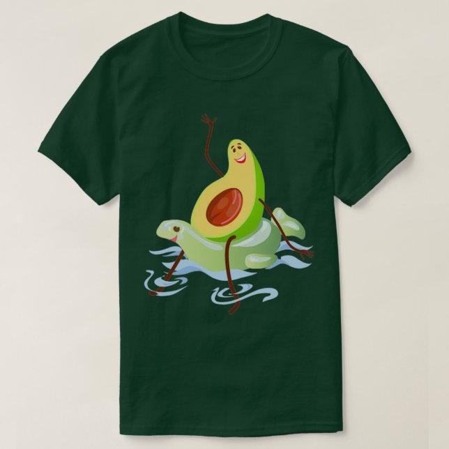 Avokado Grönt 3 T Shirt (Design framsida)