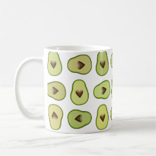 Avokado Hjärtvänlig Frukt Anpassad Kaffemugg