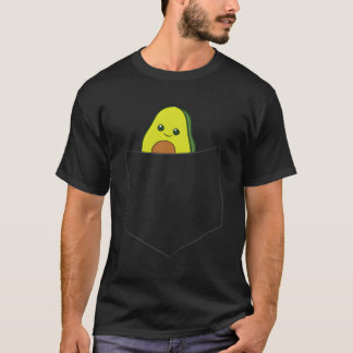 Avokado i Pocket Vegan Food Avocado i Pocket T Shirt