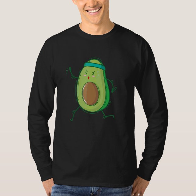 Avokado Jogging T Shirt (Framsida)