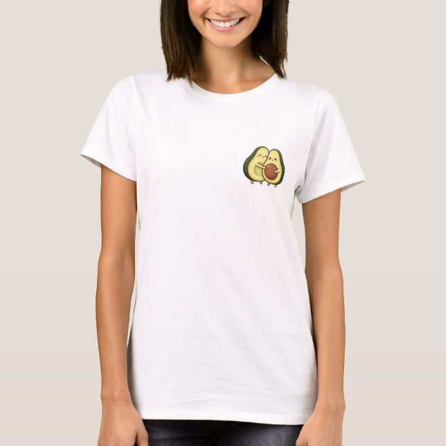 Avokado Kram T Shirt (Framsida)