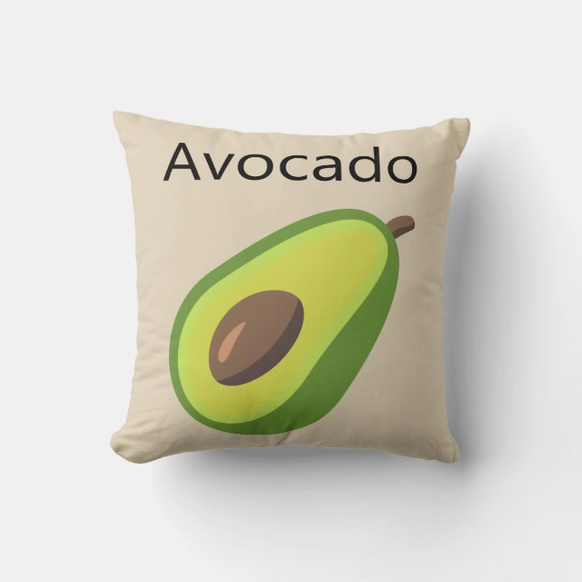 Avokado Kudde (Framsida)