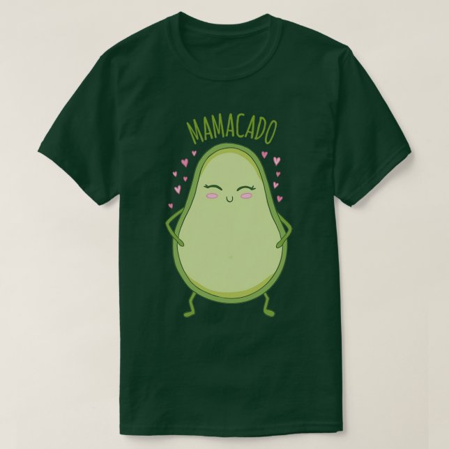 avokado mamacado 2 t shirt (Design framsida)