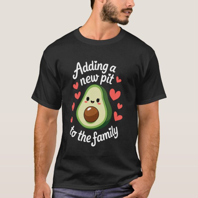 Avokado Maternity T Shirt (Framsida)