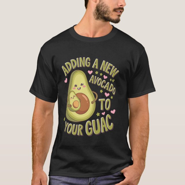 Avokado Maternity T Shirt (Framsida)