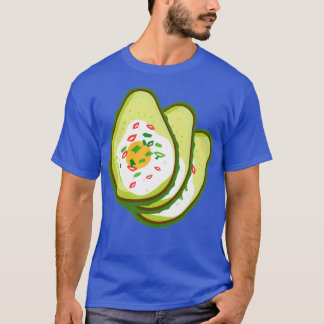 Avokado med ägg t shirt