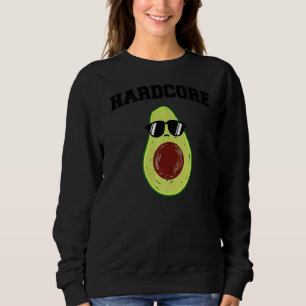 Avokado med hård kärna och sollasser t shirt
