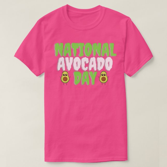 avokado, nationaldag T Shirt (Design framsida)