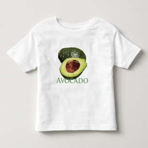 Avokado och halvt tee shirt