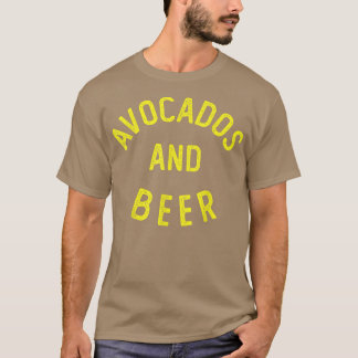 Avokado och öl t shirt