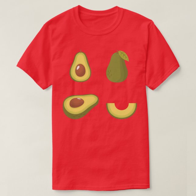 Avokado set 2 t shirt (Design framsida)