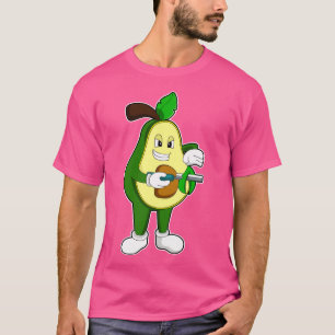 Avokado som hårfrisör med razor t shirt