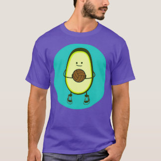 avokado som spelar boll 23 t shirt