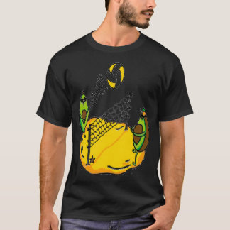 avokado som spelar boll 2 t shirt