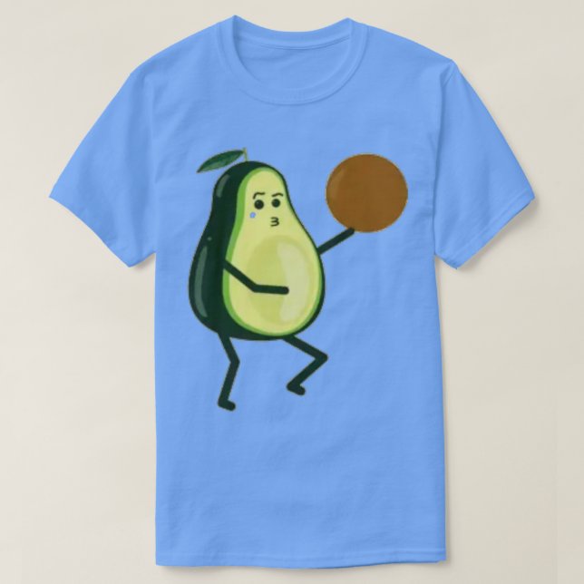 avokado spela boll t shirt (Design framsida)