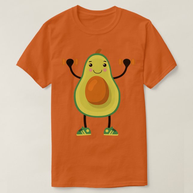 avokado sport 1 t shirt (Design framsida)