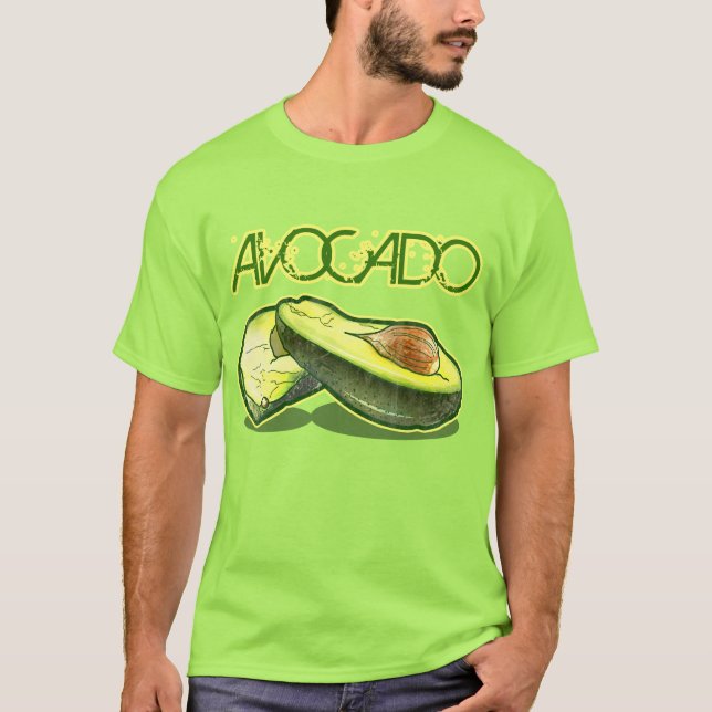 Avokado T Shirt (Framsida)