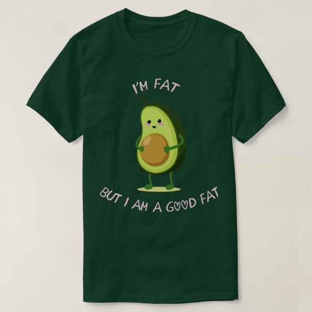 avokado t shirt (Design framsida)