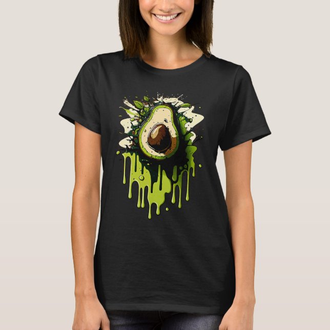 avokado t shirt (Framsida)
