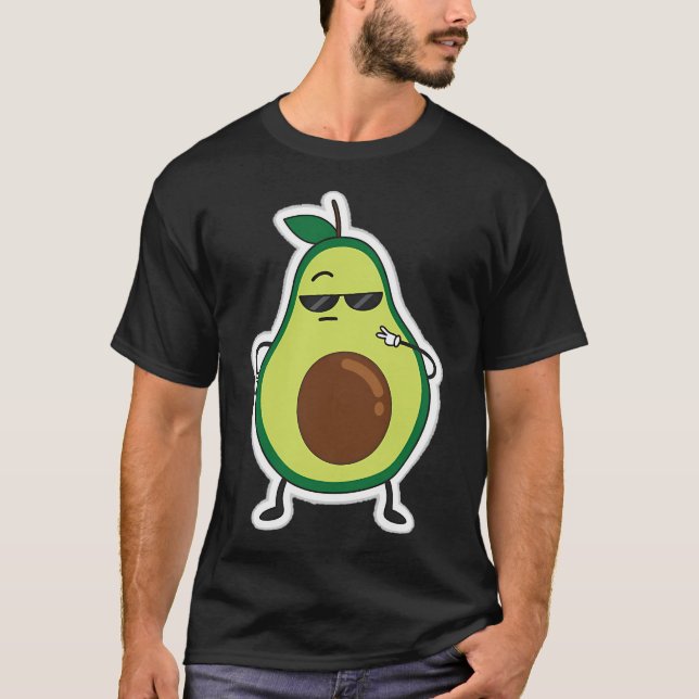 Avokado T Shirt (Framsida)