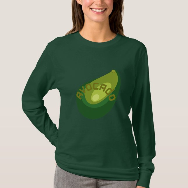 avokado t shirt (Framsida)