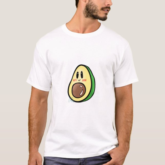 Avokado T Shirt (Framsida)