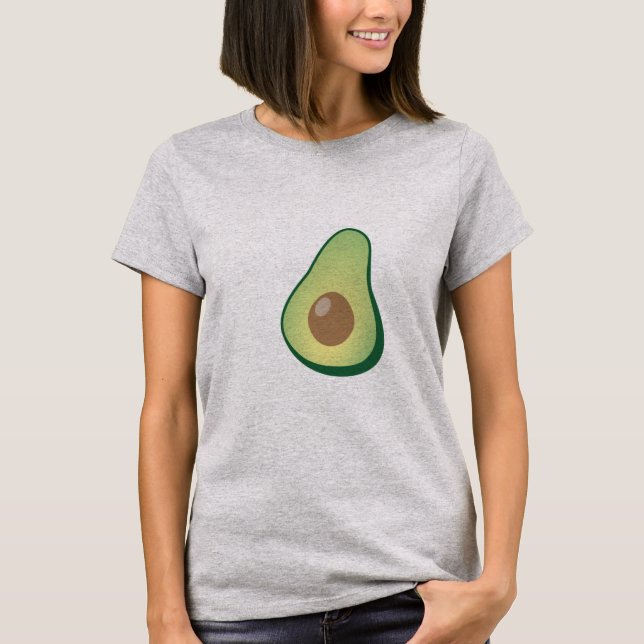 Avokado T Shirt (Framsida)