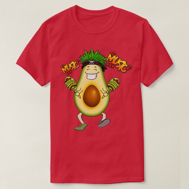 avokado t shirt (Design framsida)