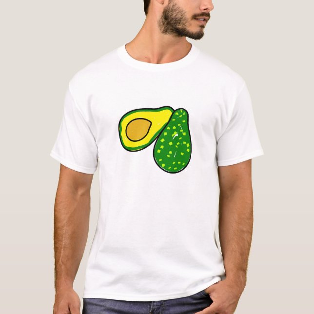 avokado t-shirt (Framsida)