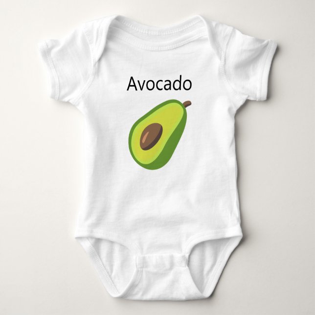 Avokado Tee Shirt (Framsida)