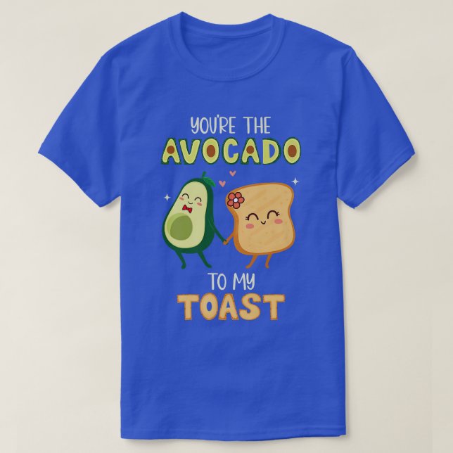 Avokado till min leksak Avocados Guacamoles T Shirt (Design framsida)