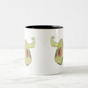 Avokado Två-Tonad Mugg