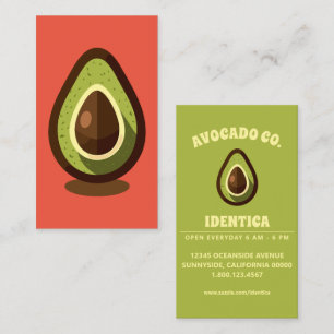 avokado visitkort
