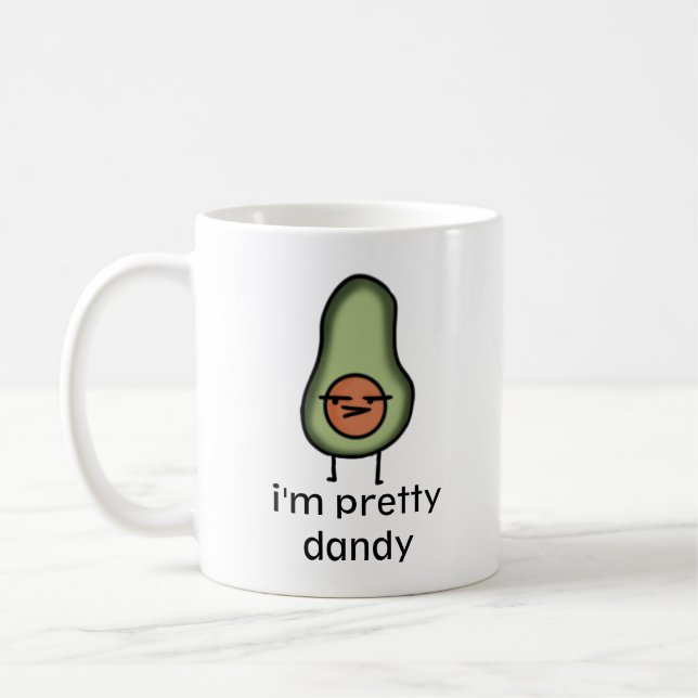 AvokadoAndy mugg (Vänster)