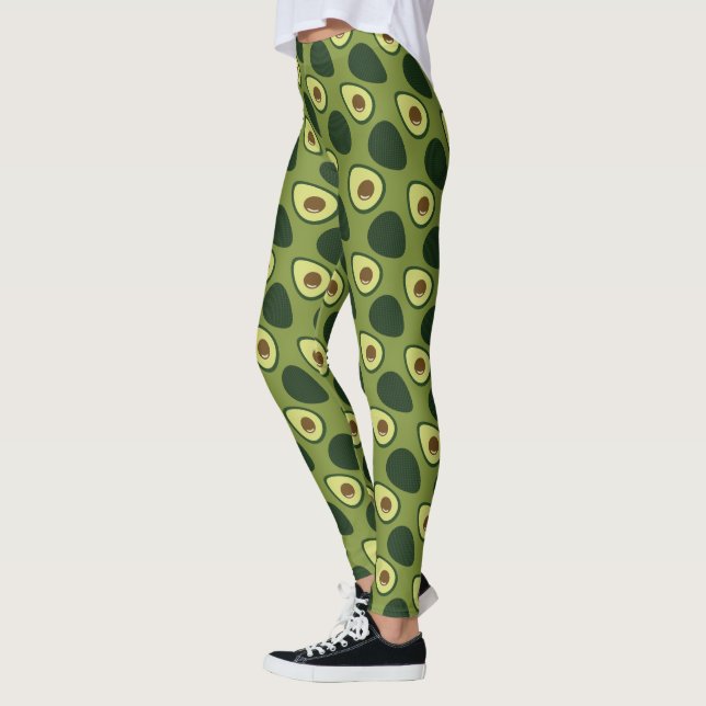 Avokadodamasker Leggings (Vänster)
