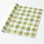 Avokadohjärnfruktfest Baby Shower-fest Presentpapper<br><div class="desc">Inpackningspapper</div>